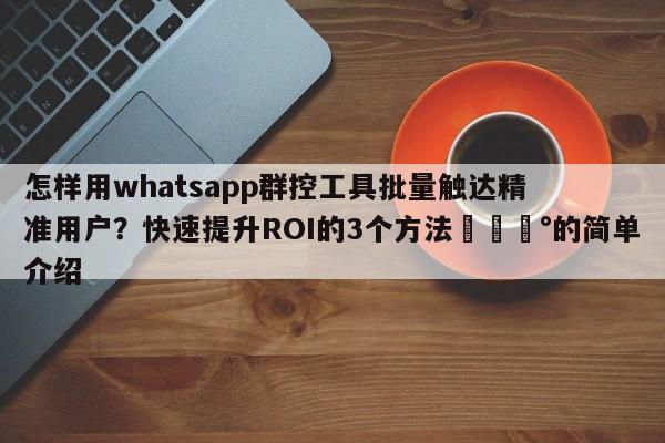 怎样用whatsapp群控工具批量触达精准用户?快速提升ROI的3个方法💰的简单介绍