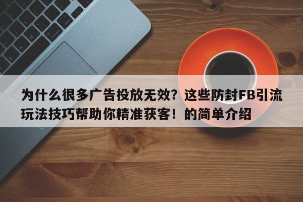 为什么很多广告投放无效？这些防封FB引流玩法技巧帮助你精准获客！的简单介绍
