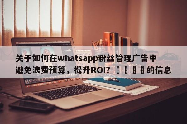 关于如何在whatsapp粉丝管理广告中避免浪费预算,提升ROI?🚀的信息