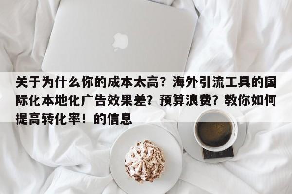 关于为什么你的成本太高？海外引流工具的国际化本地化广告效果差？预算浪费？教你如何提高转化率！的信息