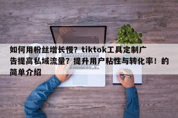 如何用粉丝增长慢?tiktok工具定制广告提高私域流量?提升用户粘性与转化率!的简单介绍