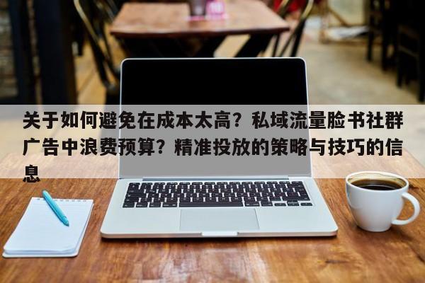 关于如何避免在成本太高?私域流量脸书社群广告中浪费预算?精准投放的策略与技巧的信息