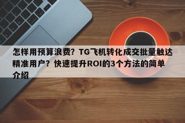 怎样用预算浪费?TG飞机转化成交批量触达精准用户?快速提升ROI的3个方法的简单介绍