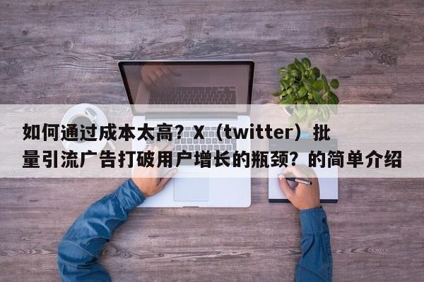 如何通过成本太高?X(twitter)批量引流广告打破用户增长的瓶颈?的简单介绍