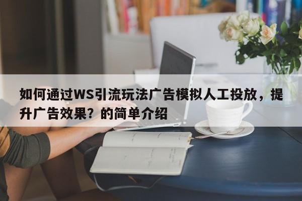 如何通过WS引流玩法广告模拟人工投放,提升广告效果?的简单介绍