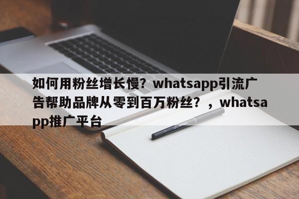 如何用粉丝增长慢？whatsapp引流广告帮助品牌从零到百万粉丝？，whatsapp推广平台