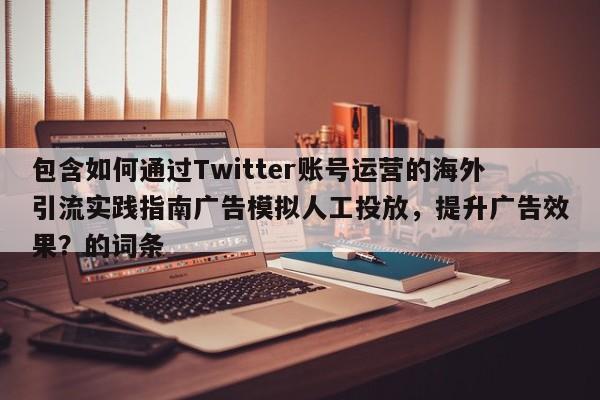 包含如何通过Twitter账号运营的海外引流实践指南广告模拟人工投放,提升广告效果?的词条