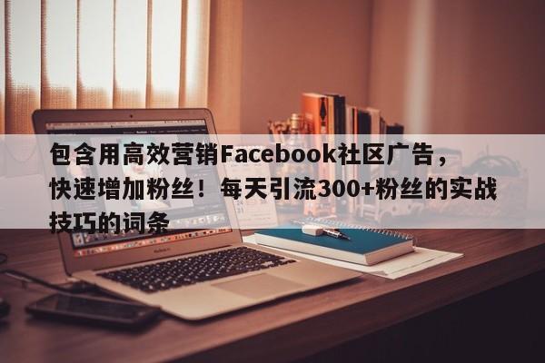 包含用高效营销Facebook社区广告，快速增加粉丝！每天引流300+粉丝的实战技巧的词条