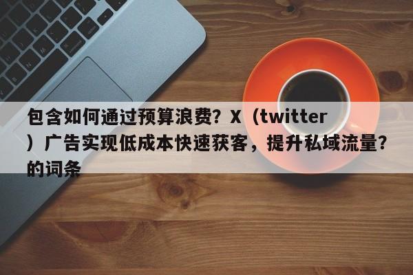 包含如何通过预算浪费?X(twitter)广告实现低成本快速获客,提升私域流量?的词条