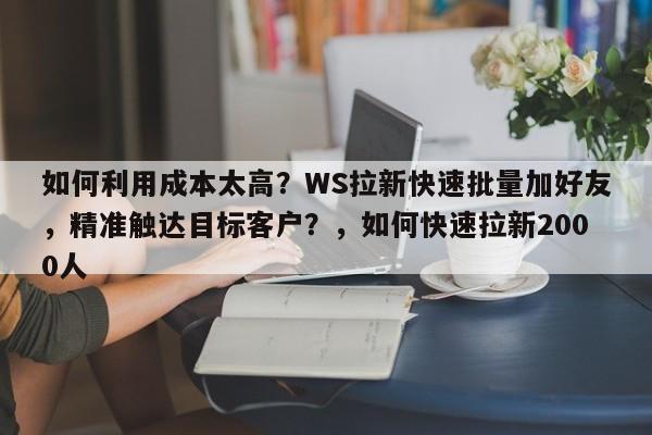 如何利用成本太高？WS拉新快速批量加好友，精准触达目标客户？，如何快速拉新2000人