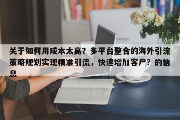 关于如何用成本太高?多平台整合的海外引流策略规划实现精准引流,快速增加客户?的信息