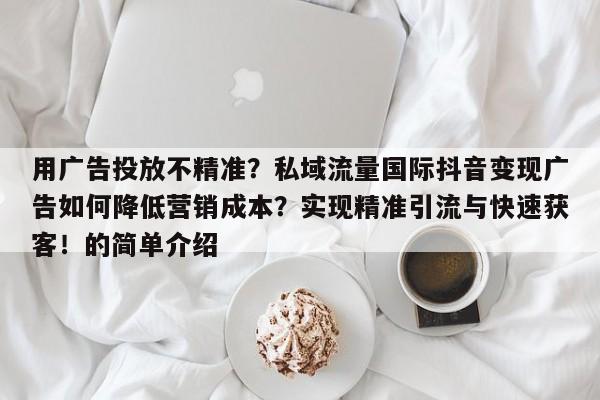 用广告投放不精准？私域流量国际抖音变现广告如何降低营销成本？实现精准引流与快速获客！的简单介绍