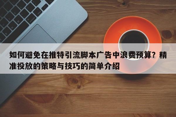 如何避免在推特引流脚本广告中浪费预算?精准投放的策略与技巧的简单介绍