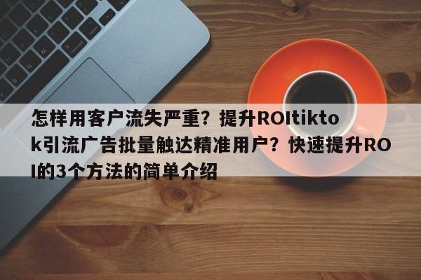 怎样用客户流失严重?提升ROItiktok引流广告批量触达精准用户?快速提升ROI的3个方法的简单介绍