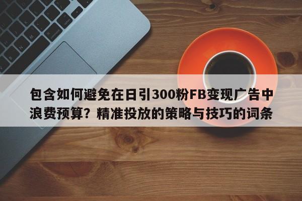 包含如何避免在日引300粉FB变现广告中浪费预算?精准投放的策略与技巧的词条