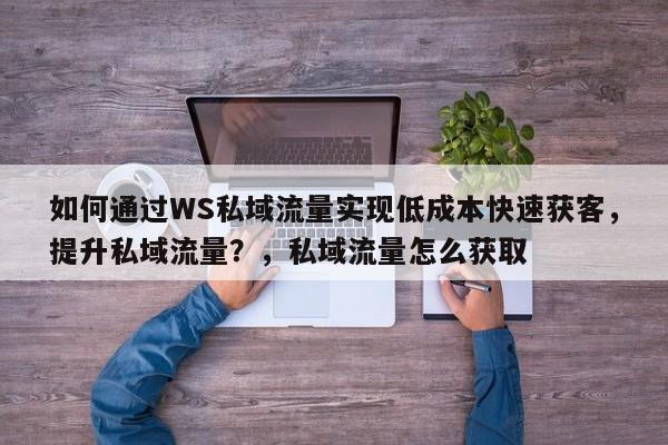 如何通过WS私域流量实现低成本快速获客,提升私域流量?,私域流量怎么获取