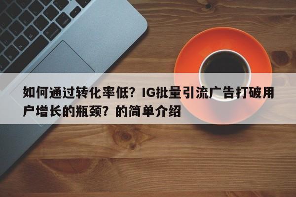 如何通过转化率低?IG批量引流广告打破用户增长的瓶颈?的简单介绍