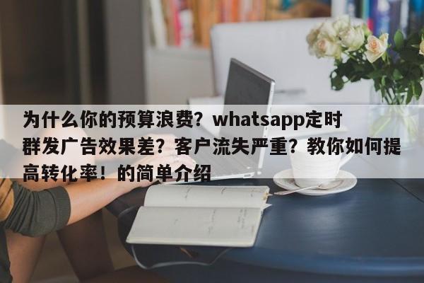 为什么你的预算浪费?whatsapp定时群发广告效果差?客户流失严重?教你如何提高转化率!的简单介绍