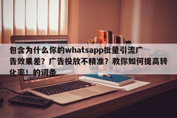 包含为什么你的whatsapp批量引流广告效果差?广告投放不精准?教你如何提高转化率!的词条