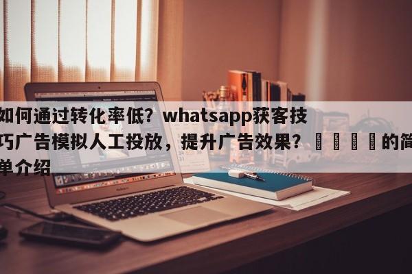 如何通过转化率低?whatsapp获客技巧广告模拟人工投放,提升广告效果?📣的简单介绍