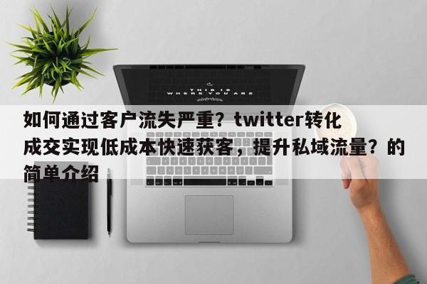 如何通过客户流失严重?twitter转化成交实现低成本快速获客,提升私域流量?的简单介绍