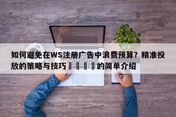 如何避免在WS注册广告中浪费预算？精准投放的策略与技巧💡的简单介绍