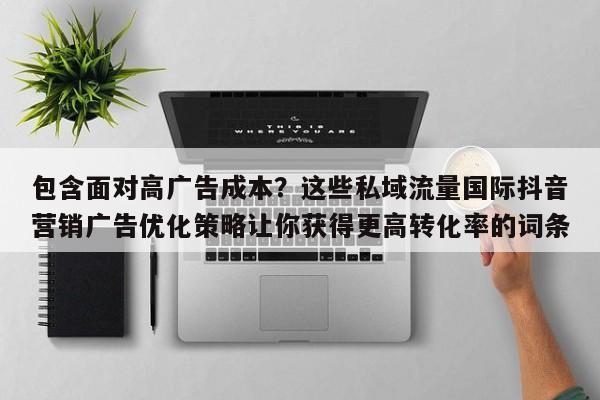 包含面对高广告成本？这些私域流量国际抖音营销广告优化策略让你获得更高转化率的词条