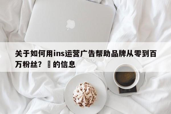关于如何用ins运营广告帮助品牌从零到百万粉丝?⚡的信息