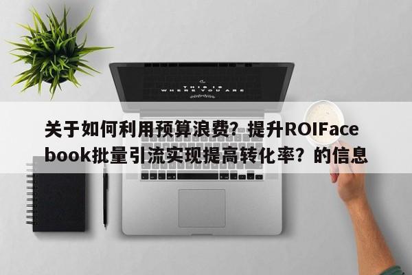 关于如何利用预算浪费？提升ROIFacebook批量引流实现提高转化率？的信息
