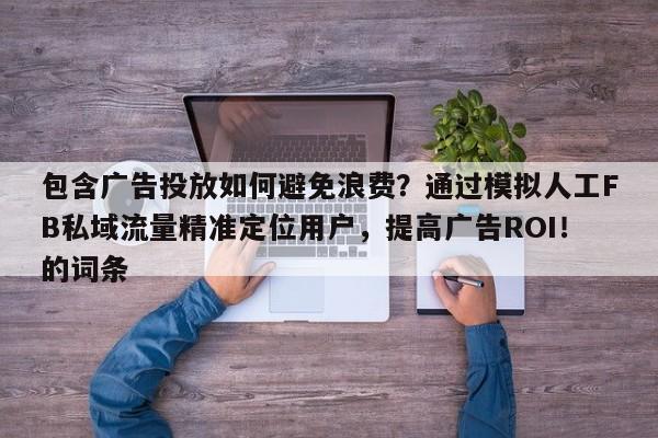 包含广告投放如何避免浪费?通过模拟人工FB私域流量精准定位用户,提高广告ROI!的词条