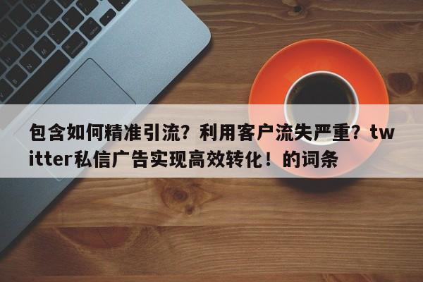包含如何精准引流?利用客户流失严重?twitter私信广告实现高效转化!的词条
