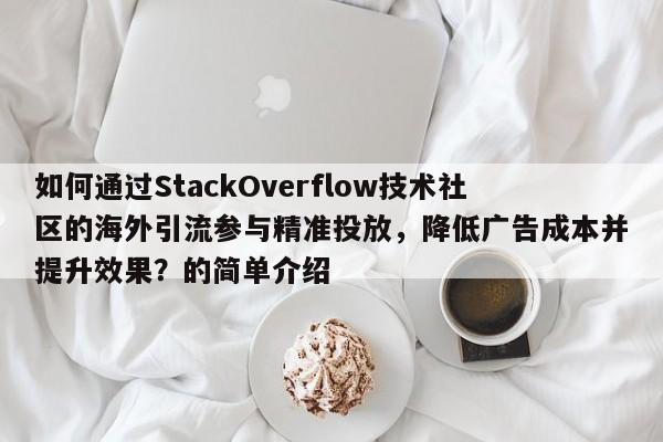 如何通过StackOverflow技术社区的海外引流参与精准投放,降低广告成本并提升效果?的简单介绍