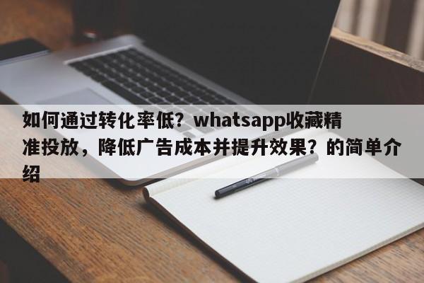 如何通过转化率低?whatsapp收藏精准投放,降低广告成本并提升效果?的简单介绍