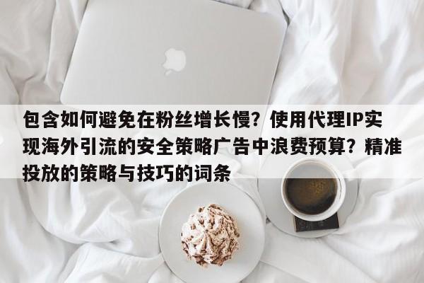 包含如何避免在粉丝增长慢?使用代理IP实现海外引流的安全策略广告中浪费预算?精准投放的策略与技巧的词条