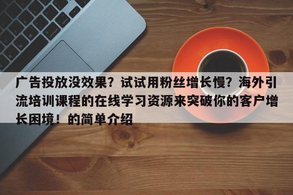 广告投放没效果?试试用粉丝增长慢?海外引流培训课程的在线学习资源来突破你的客户增长困境!的简单介绍