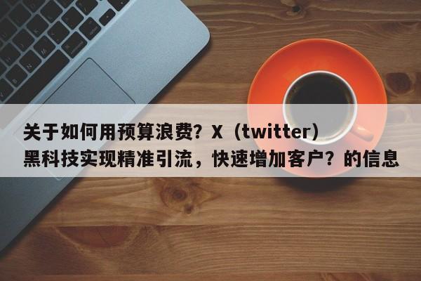 关于如何用预算浪费?X(twitter)黑科技实现精准引流,快速增加客户?的信息