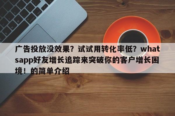 广告投放没效果？试试用转化率低？whatsapp好友增长追踪来突破你的客户增长困境！的简单介绍