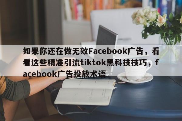 如果你还在做无效Facebook广告，看看这些精准引流tiktok黑科技技巧，facebook广告投放术语