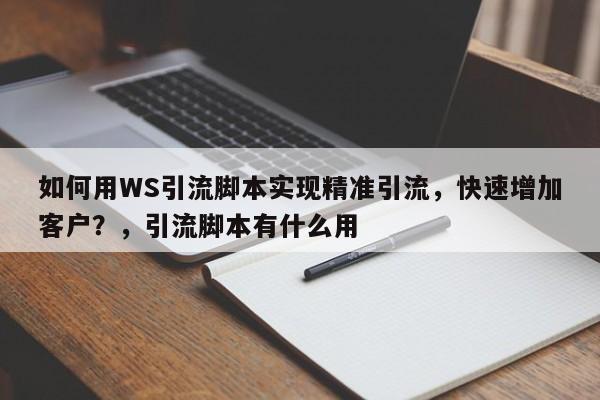 如何用WS引流脚本实现精准引流，快速增加客户？，引流脚本有什么用