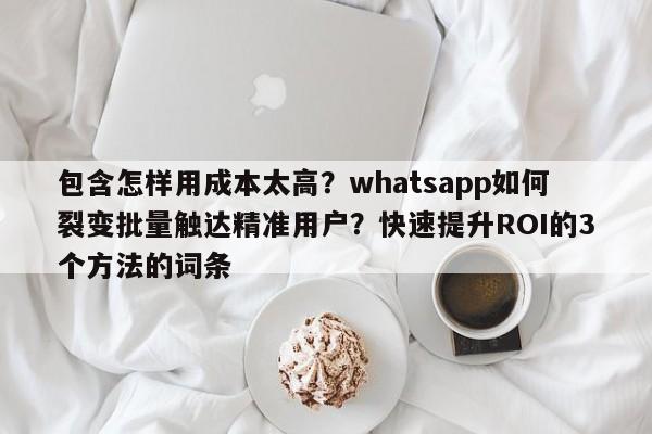 包含怎样用成本太高？whatsapp如何裂变批量触达精准用户？快速提升ROI的3个方法的词条