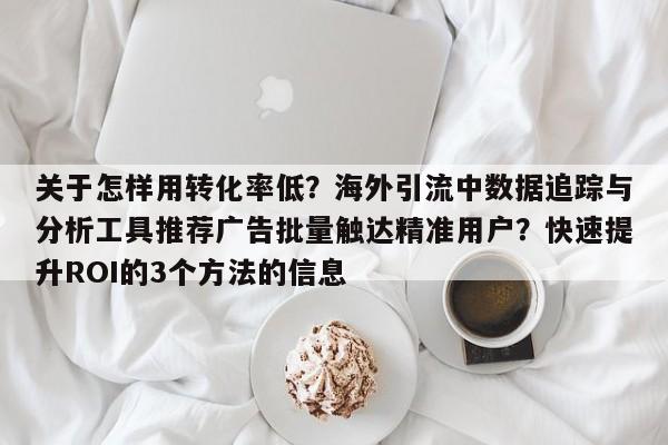 关于怎样用转化率低？海外引流中数据追踪与分析工具推荐广告批量触达精准用户？快速提升ROI的3个方法的信息