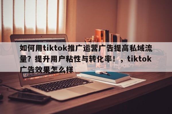 如何用tiktok推广运营广告提高私域流量？提升用户粘性与转化率！，tiktok广告效果怎么样