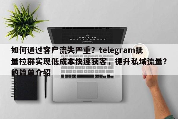 如何通过客户流失严重？telegram批量拉群实现低成本快速获客，提升私域流量？的简单介绍