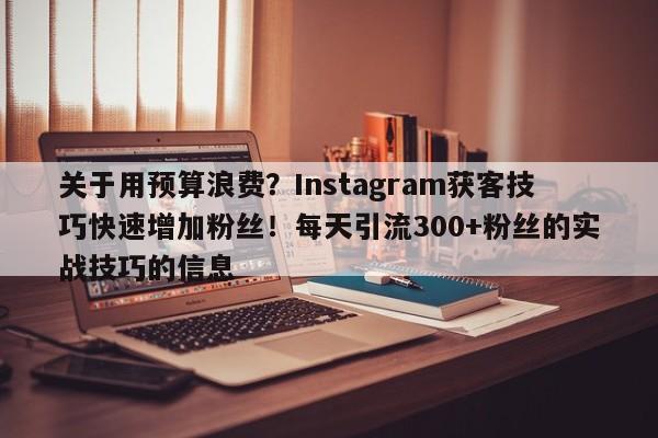 关于用预算浪费？Instagram获客技巧快速增加粉丝！每天引流300+粉丝的实战技巧的信息