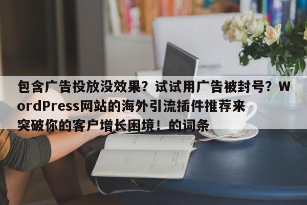 包含广告投放没效果？试试用广告被封号？WordPress网站的海外引流插件推荐来突破你的客户增长困境！的词条