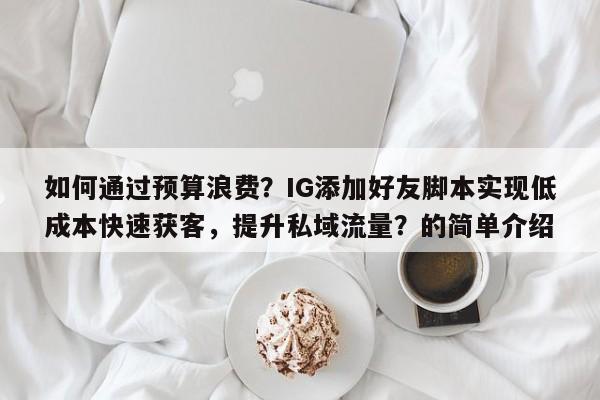如何通过预算浪费？IG添加好友脚本实现低成本快速获客，提升私域流量？的简单介绍