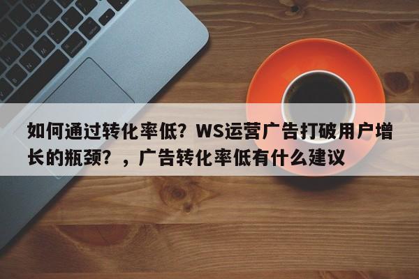 如何通过转化率低？WS运营广告打破用户增长的瓶颈？，广告转化率低有什么建议