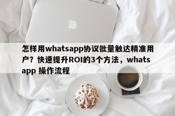 怎样用whatsapp协议批量触达精准用户？快速提升ROI的3个方法，whatsapp 操作流程