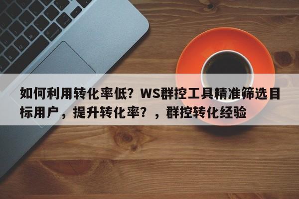 如何利用转化率低?WS群控工具精准筛选目标用户,提升转化率?,群控转化经验