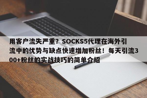 用客户流失严重?SOCKS5代理在海外引流中的优势与缺点快速增加粉丝!每天引流300+粉丝的实战技巧的简单介绍